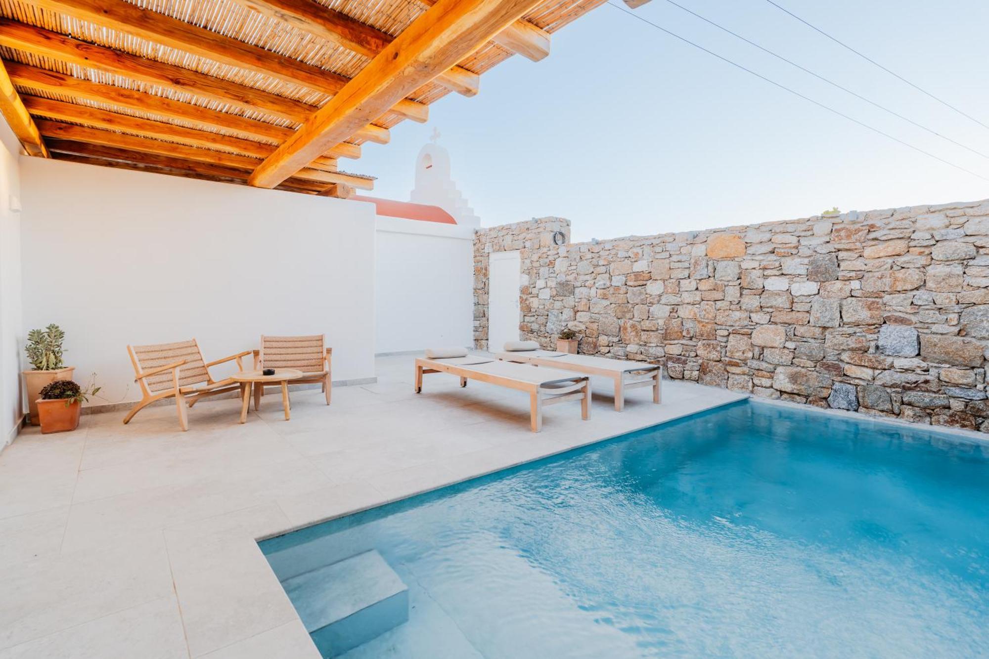 Oliving Mykonos Luxury Suites Klouvas Экстерьер фото