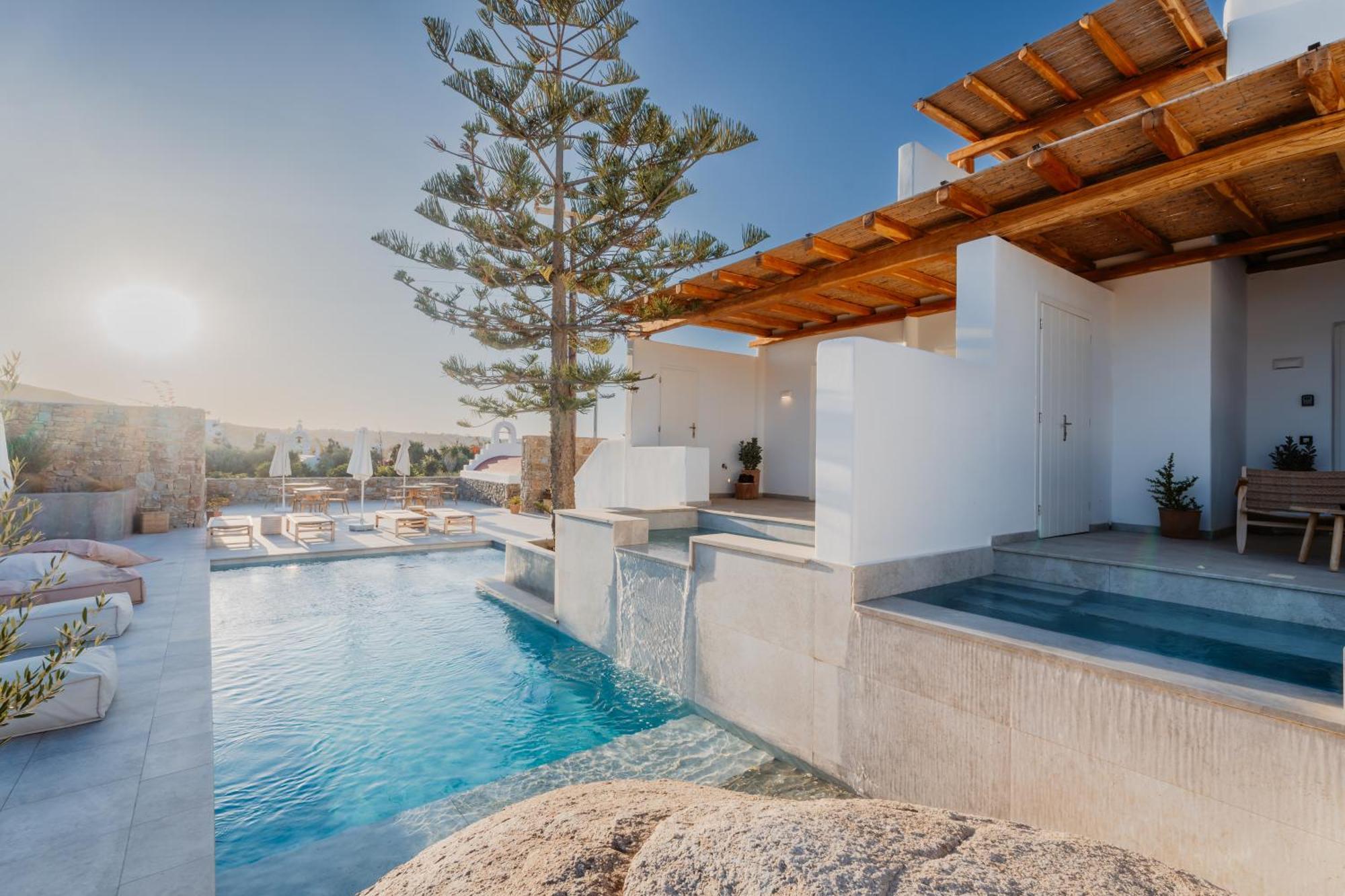 Oliving Mykonos Luxury Suites Klouvas Экстерьер фото