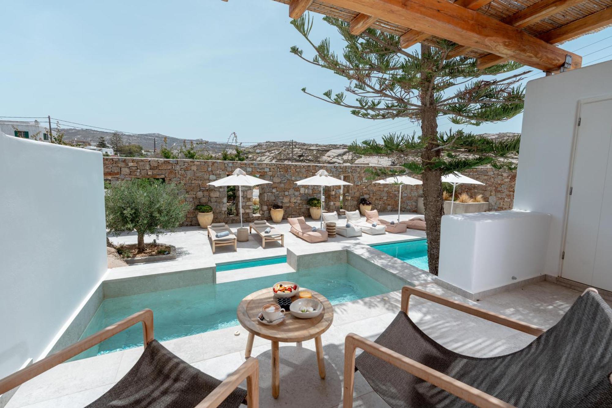 Oliving Mykonos Luxury Suites Klouvas Экстерьер фото