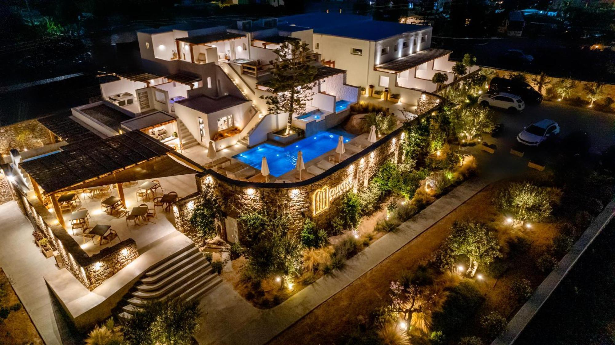 Oliving Mykonos Luxury Suites Klouvas Экстерьер фото